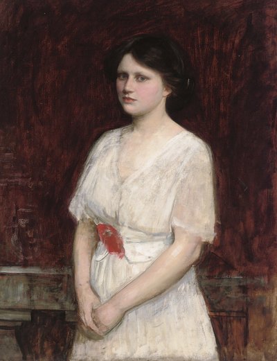 Porträt von Miss Claire Kenworthy von John William Waterhouse